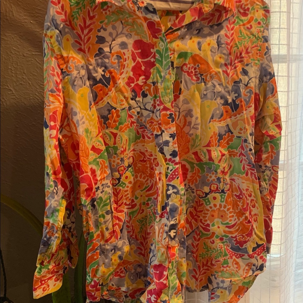 Ralph Lauren. Lightweight summer button down.